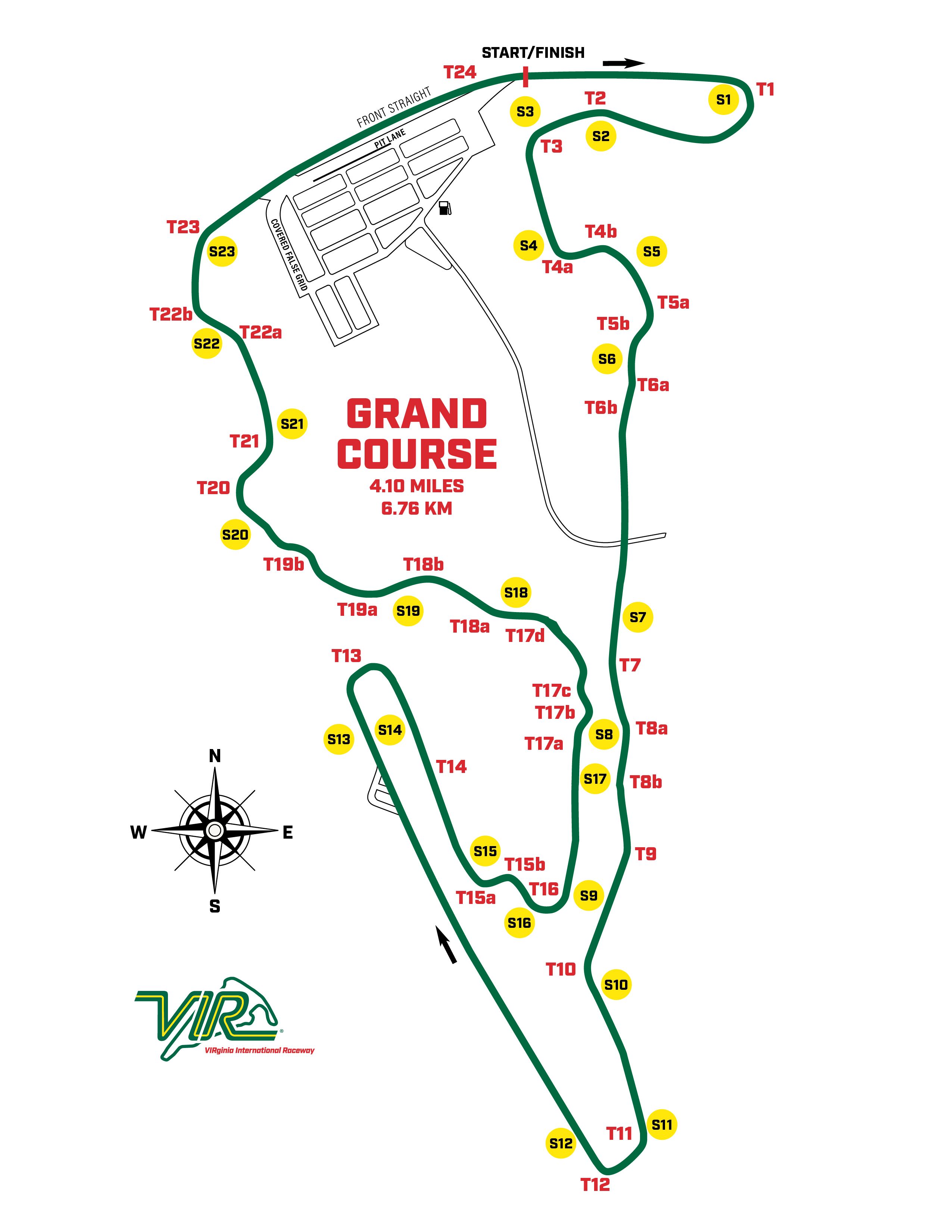 VIR Grand Course Formula Experiences